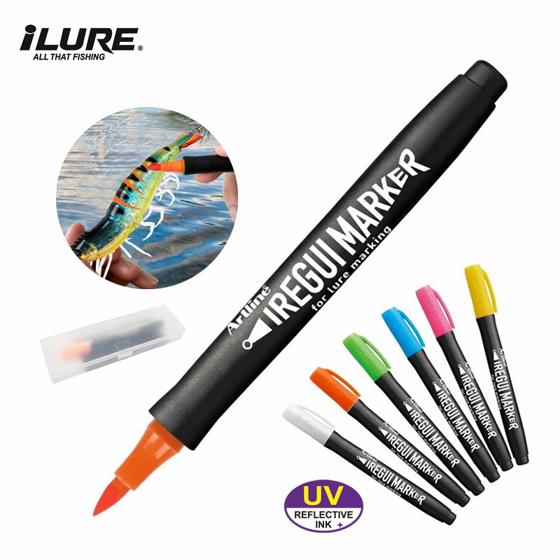 Fishing Lure Making Kit - Новая УФ-флуоресцентная ручка-краска для рыболовных приманок
