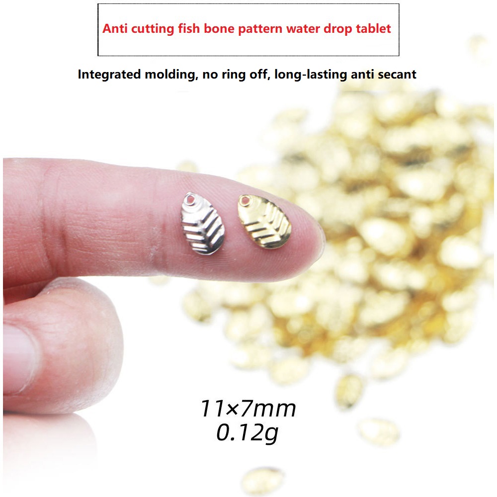 Fishing Lure Spoon - 50 шт./лот DIY рыболовная блесна кольца