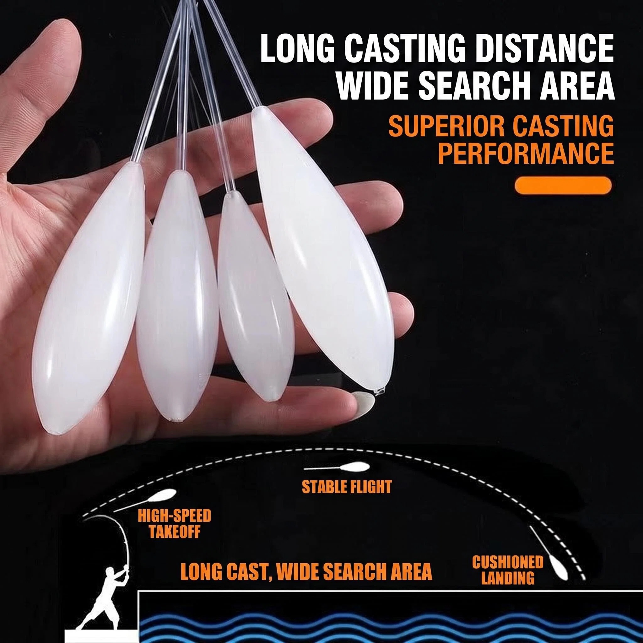 Fishing Lure Topwater - Поплавок для рыбалки с медленным загрузом