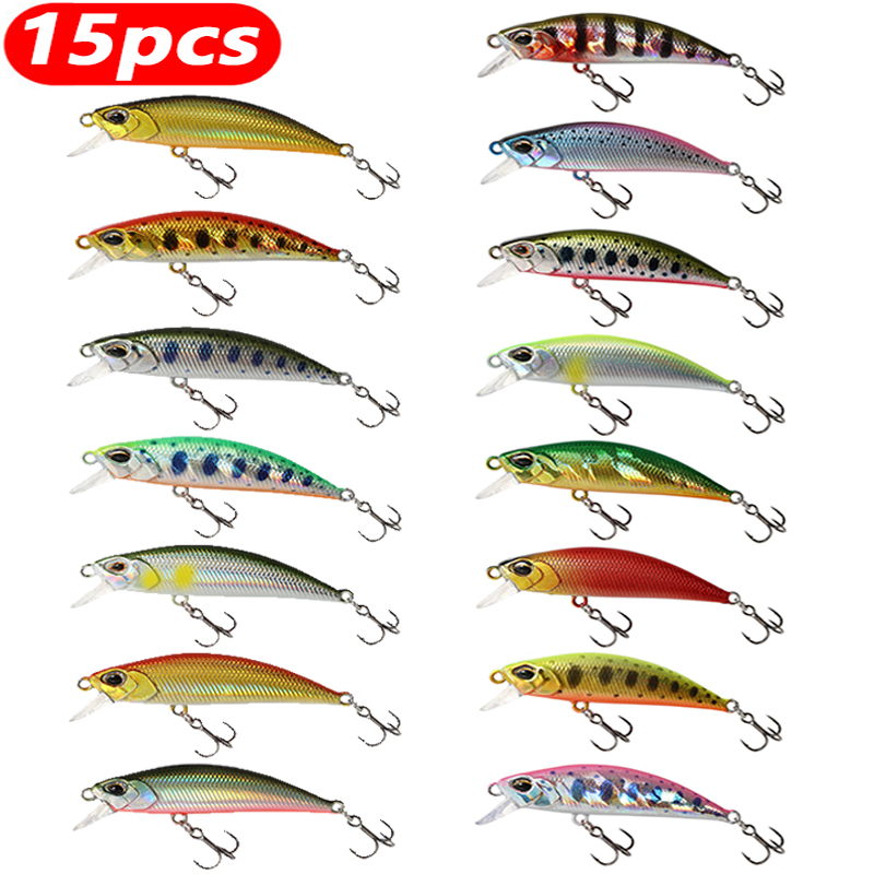 Fishing Lure Jerkbait - 15 шт. тонущие рыболовные приманки для