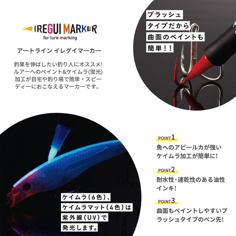 Новая УФ-флуоресцентная ручка- – обзор и цена Fishing Lure Making Kit