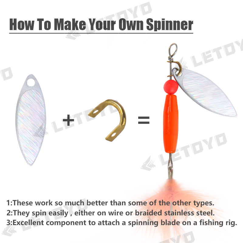 100 шт. Складная U-образная ры – обзор и цена Fishing Lure Spoon