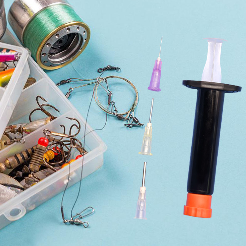 2 комплекта черных шприцев для – обзор и цена Fishing Lure Making Kit