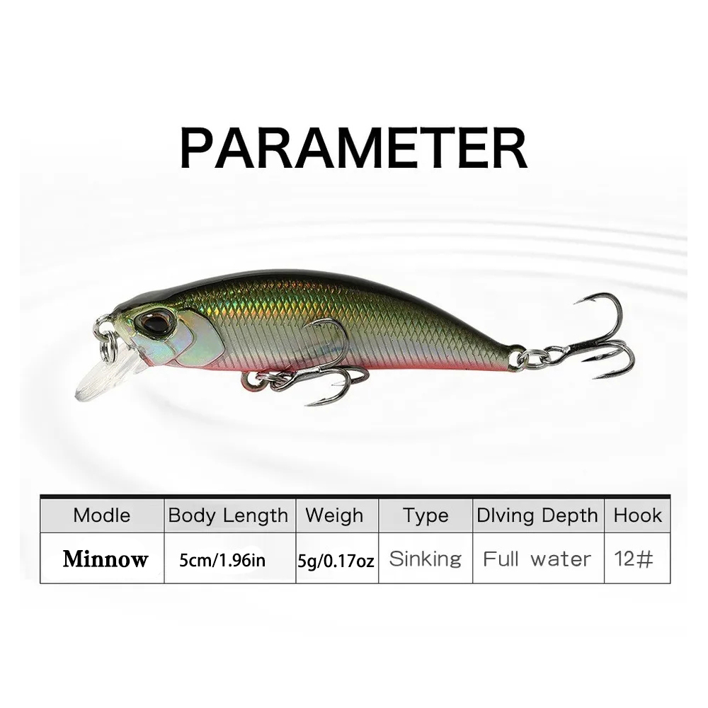 15 шт. тонущие рыболовные прим – обзор и цена Fishing Lure Jerkbait