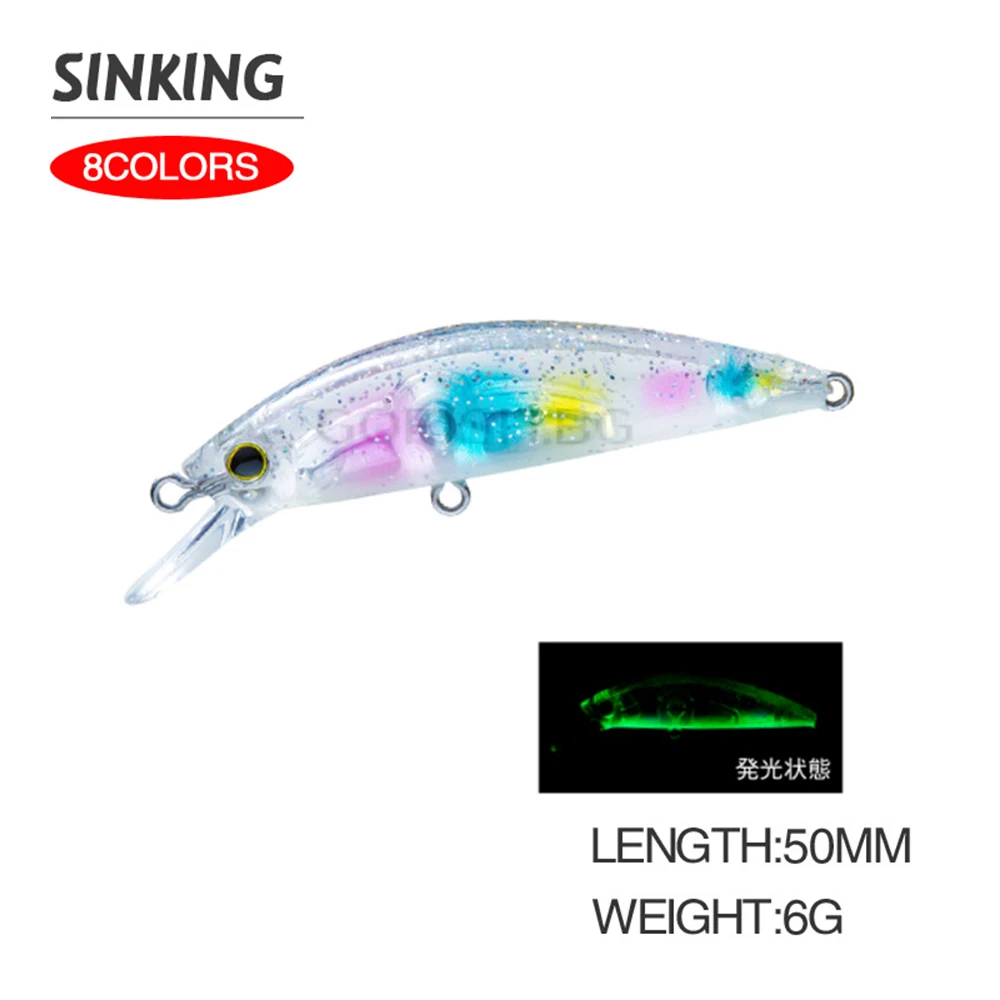 5 см 6 г Рыболовная приманка H – обзор и цена Fishing Lure Jerkbait