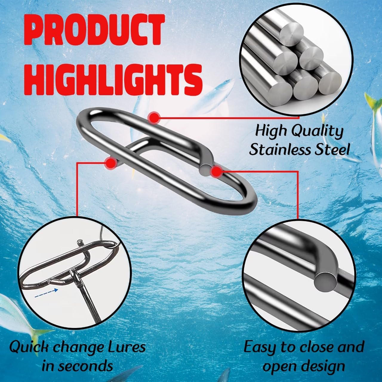 Комплект рыболовных застежек 9 – обзор и цена Fishing Lure Making Kit