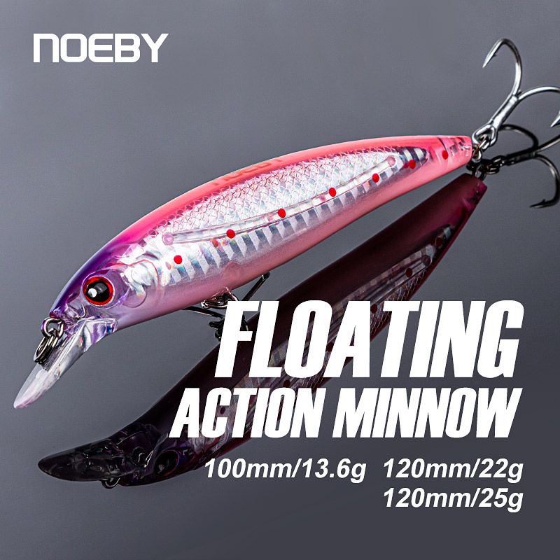 Noeby 100 мм 14 г 120 мм 22 г  – обзор и цена Fishing Lure Jerkbait