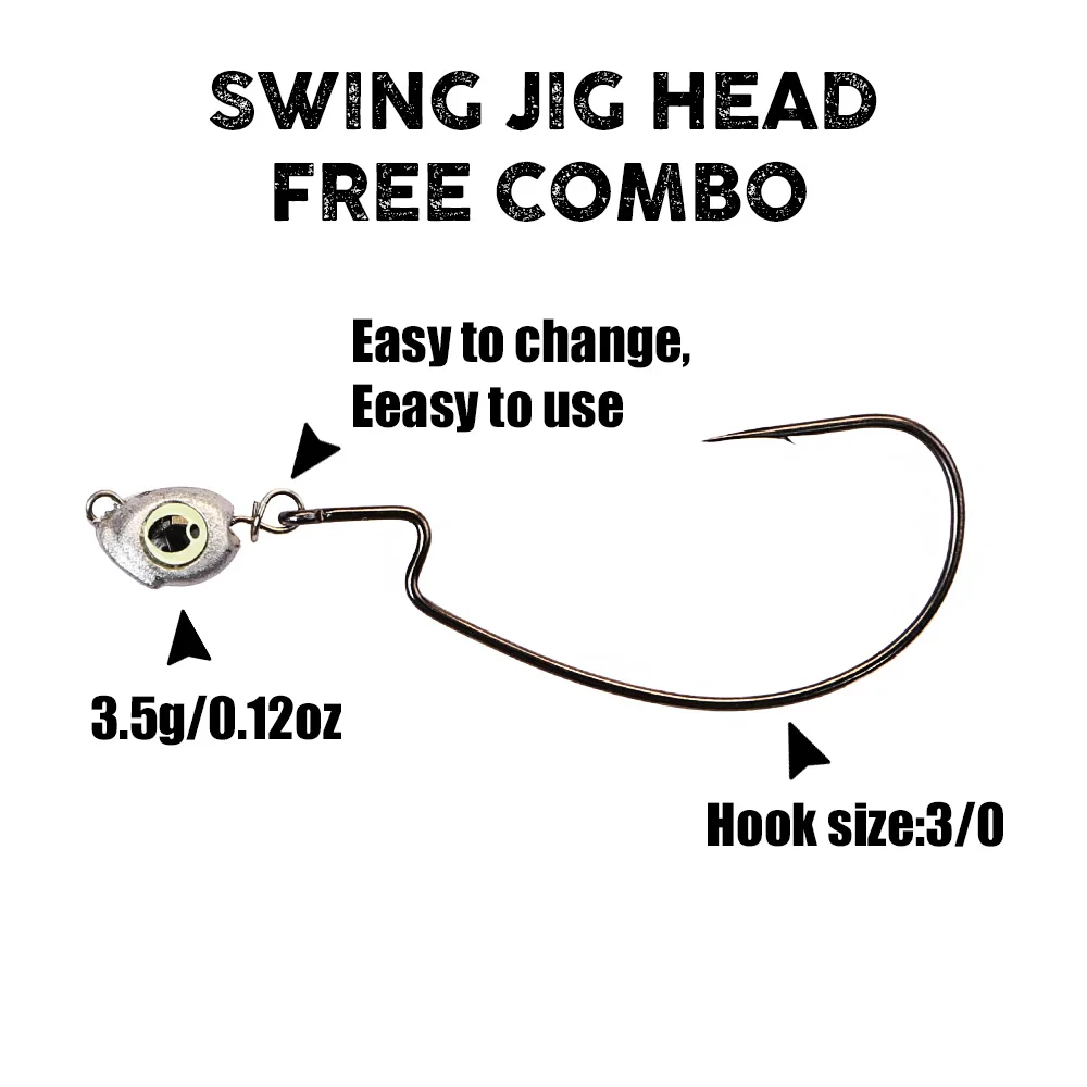 Джиг-головка B&U Swing Chebura – обзор и цена Fishing Lure Jig
